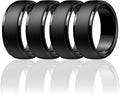 Egnaro Men's Silicone Wedding Rings